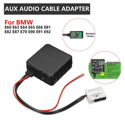 12 Pin Head Unit Car Bluetooth Aux Receiver Cable Adapter for BMW E60 E63 E64 E65 E66 E81 E82 E87 E70 E90 E91 E92 Hifi Quality