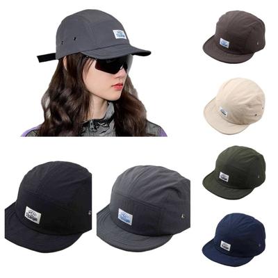 Japanese Women Sun Hat Quick-drying Snapback Cap Retro Short Brim Baseball Cap  Outdoor