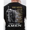 European Sizes A Men'S T Shirt Tee Graphic Tee Letter Templar Cross Crew Neck Black 3D Print Plus Size Street Casual Short Sleeve Print Clothing