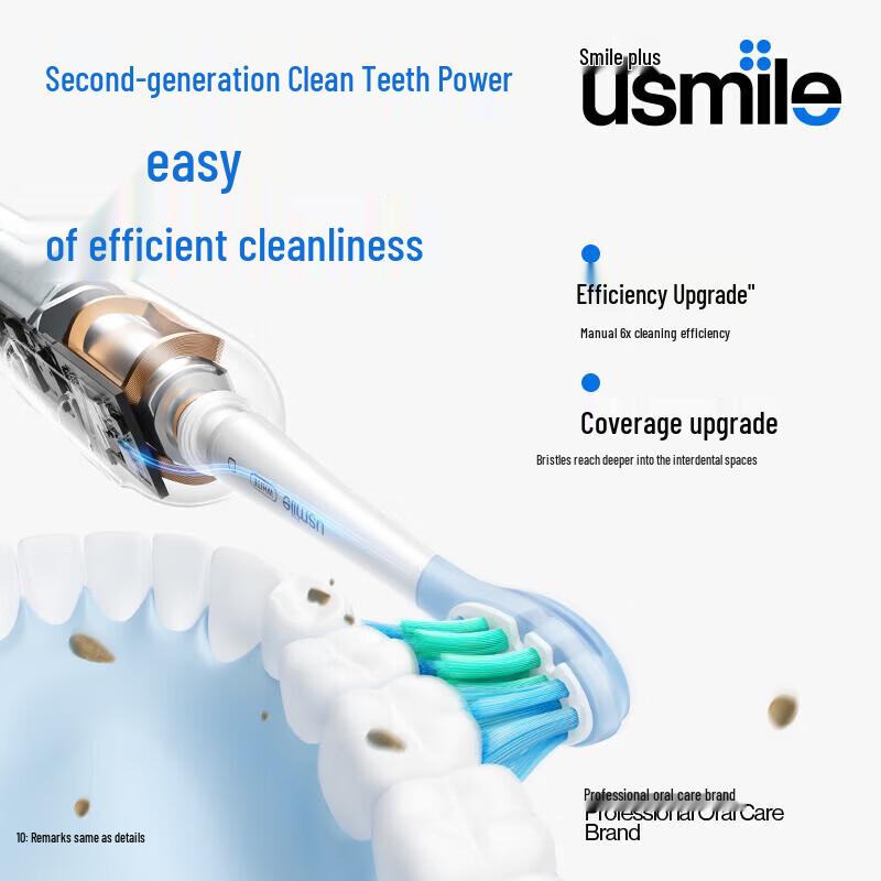 usmile P10 PRO MAX Sonic Electric Toothbrush CN plug (adapter included)