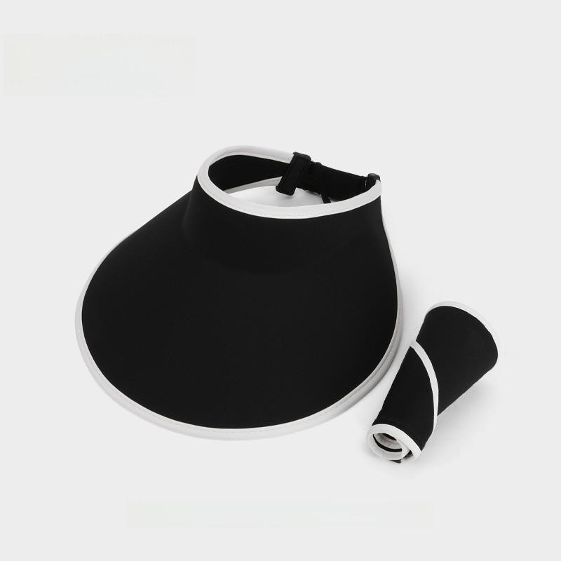 Ice Silk Unobtrusive Summer Sun Hat With Wide Brim For Outdoor Uv Protection