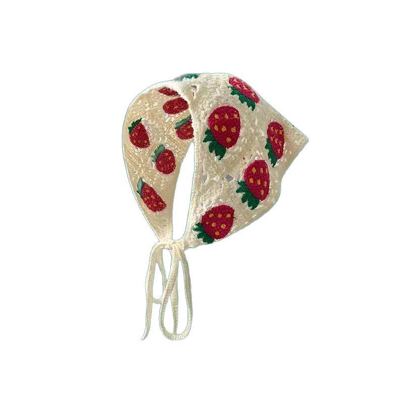 Spring & Autumn Korean-Japanese Sweet Girl Triangle Scarf Headband