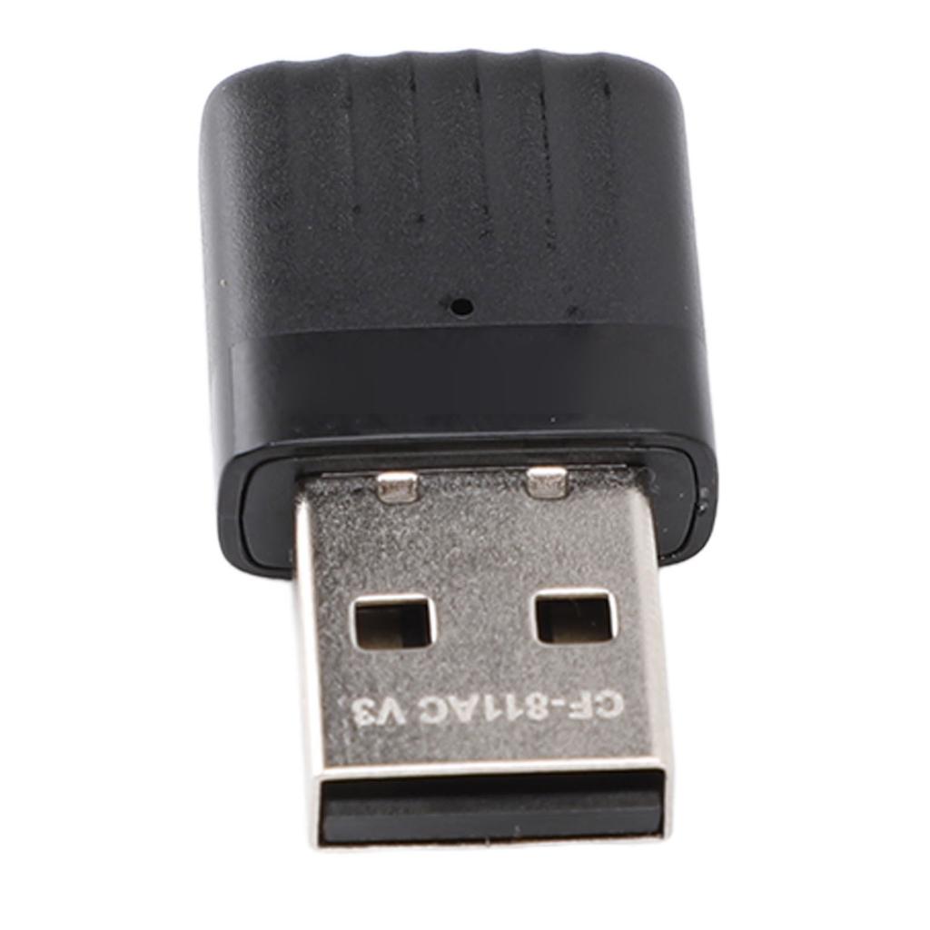 WiFi Network Adapter 650Mbps 2.4G 5.8G Dual Band USB WiFi Receiver Transmitter for Win XP 7 8 8.1