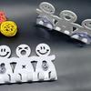 Suction Cup Cartoon Toothbrush Holder Cute Smiley Toothbrush Holder Plastic Small Character Toothbrush Hanging Toothbrush Holder