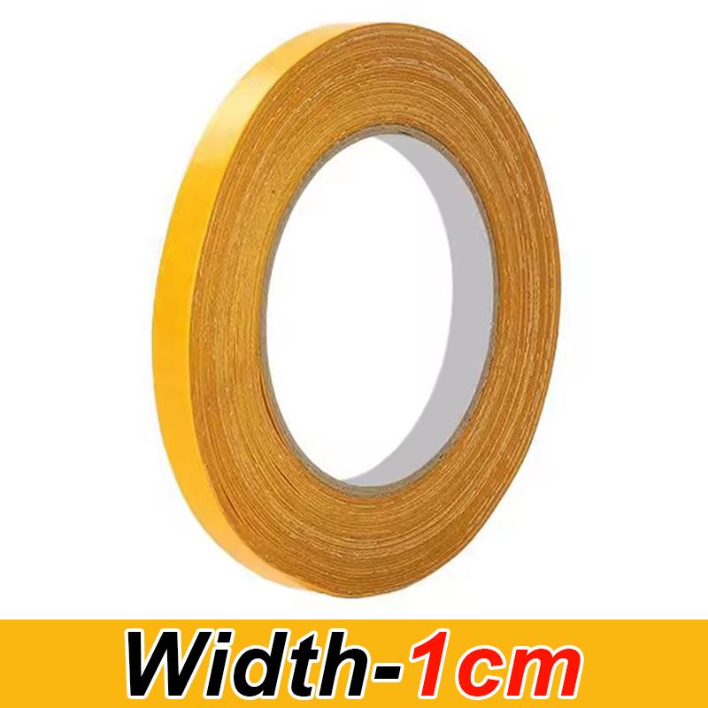 

Высоковязкие двухсторонние ленты на тканевой основе, прочные липкие полоски без следов, водонепроницаемая липкая лента для ковров, волокнистая гуммированная лента 20M- (4rolls)