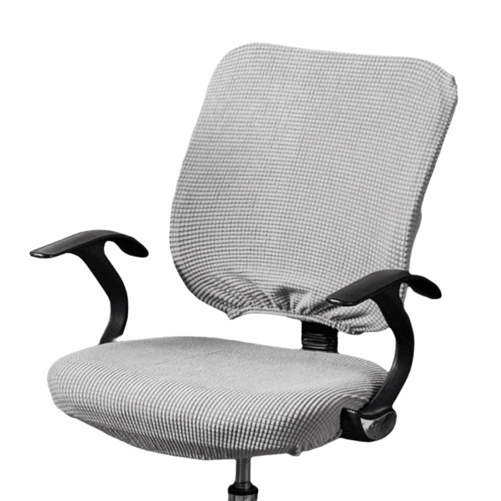 2Pcs/Set Stretchable Computer Chair Cover Soft Restaurant Stool Cover  for Dining Room