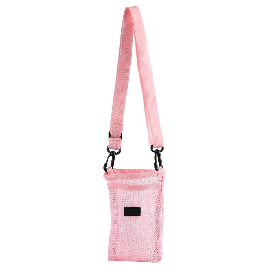 Water Bottle Carrier Bag with Phone Pocket For Umbrellas Phones and Other Small Items Hiking Camping Water Bottle Bag