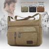 Men's Crossbody Canvas Bag – Spacious, Multi-layer, Versatile Single Shoulder Casual Bag