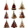 Musical Ornament Countdown Calendar Box 24-Day Christmas Advent Decoration Kids Family Holiday Decor
