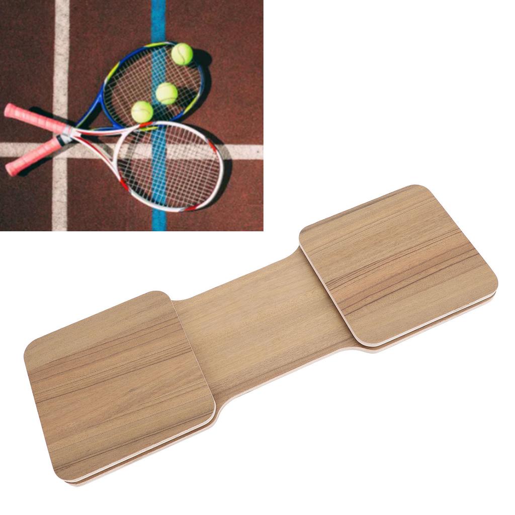 Tennis Power Chain Wood Surf Balance Board 360 Degree Rotating Improve Strength Optimal Stability Sw