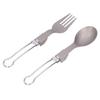 Camping Cutlery Set Camping Foldable Spoon Fork Portable Travel Tableware for Outdoor Picnic
