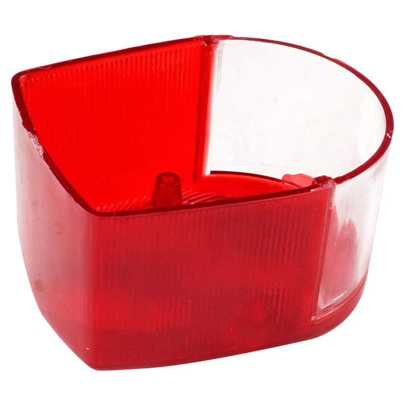 Motorcycle Lens Taillight Cover For Honda C50 Red