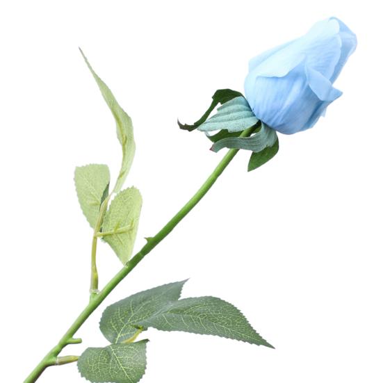 Rose Flower Buds Realistic Faux Silk Roses Bouquets Fake Flower Arrangement