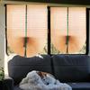 1PC Adjustable Pleated Shade Curtain Removable Light Filtering Home Privacy Protection Non-woven Bedroom Multiple Sizes