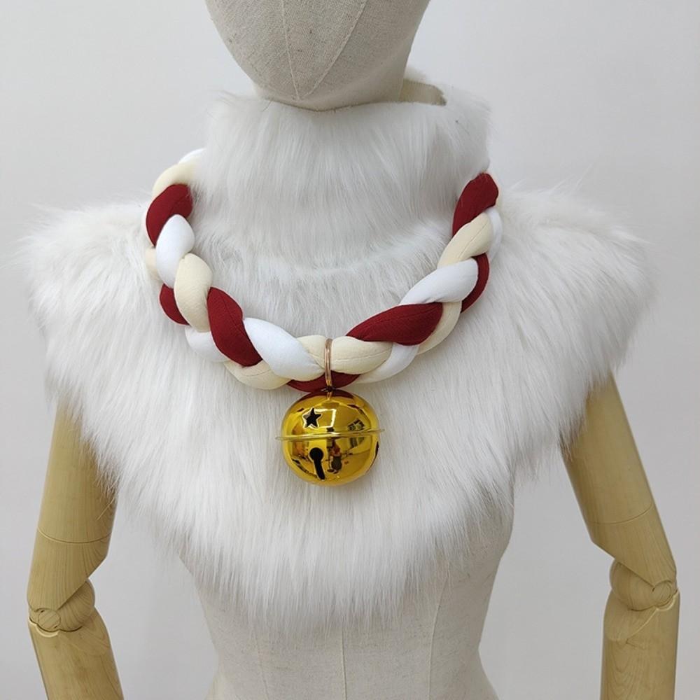 Handmade Bell Collar Necklace With Bell Cosplay Costume Necklace Animal Cosplay