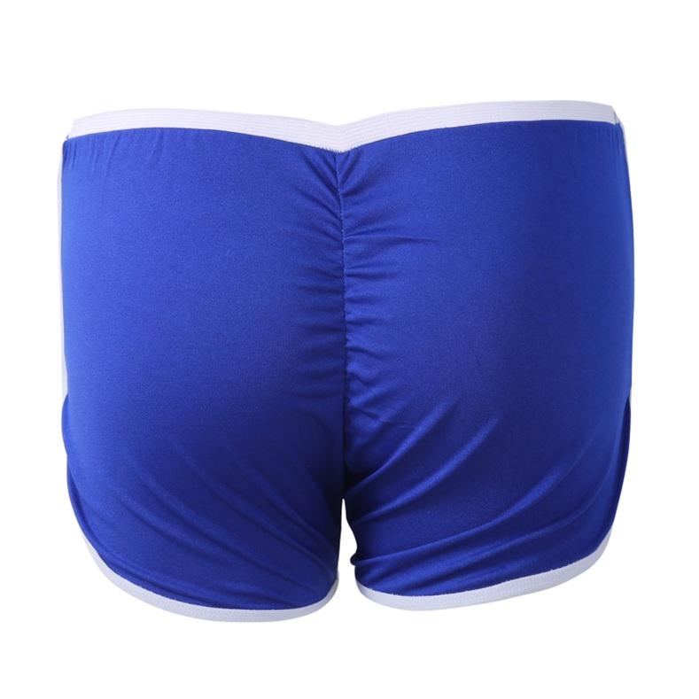 Plus Size Women Low Rise Sexy Running Shorts Butt Lifting Tight Fitted Solid Color Sports Workout Shorts