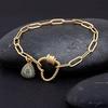 Nidin Hot Sale Romantic Heart Bracelets Pendant Link Chain Bracelet for Women Men Copper Cubic Zirconia Party Wedding Jewelry