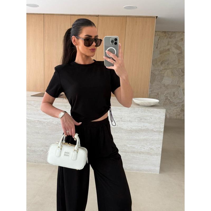 A Must-have Fashion and Simple Women's Short Blouse Suit On the Street, a Large Number of New Summer Clothes In Stock 8028