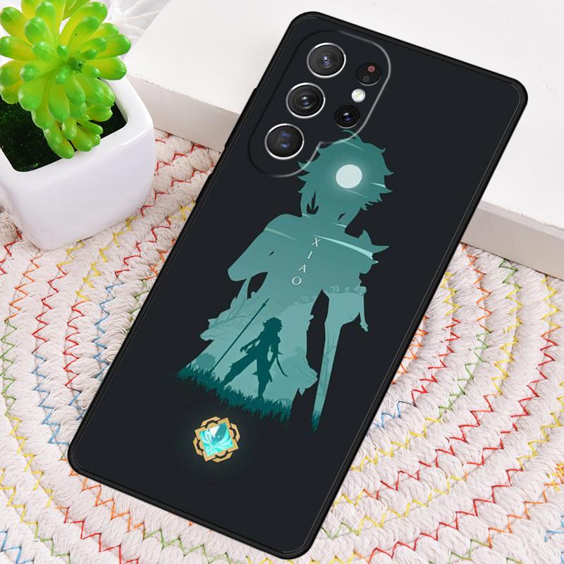 Cool Genshin Impact Xiao Phone Case for Samsung Galaxy note 10 pro S26 Ultra S23 S24 FE S25 S21 S22 PLUS shockproof Cove