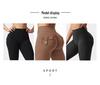 Leggings Femininos Super Elásticos com Estampa Imitação de Brocado, Flare e Slim