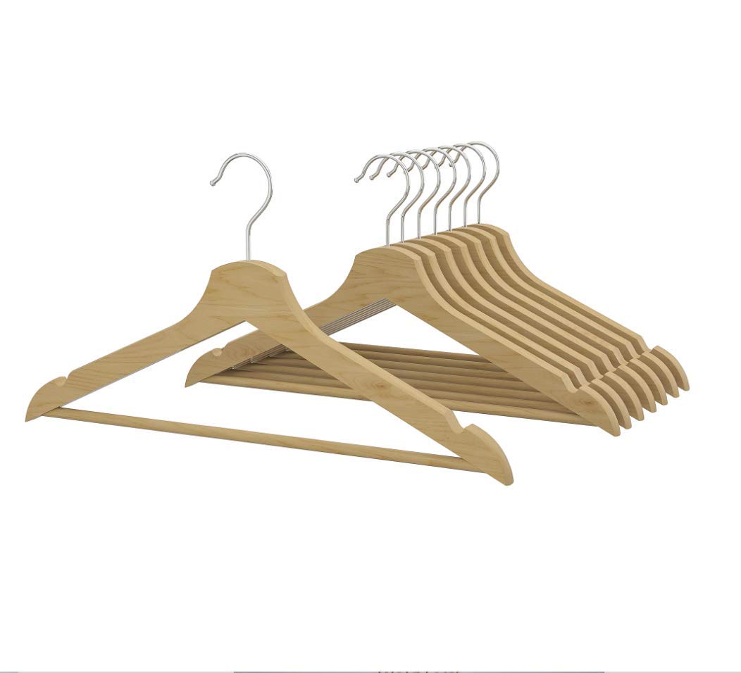 

IKEA BUMERANG Natural 30167102 Clothes Hanger Set of 8