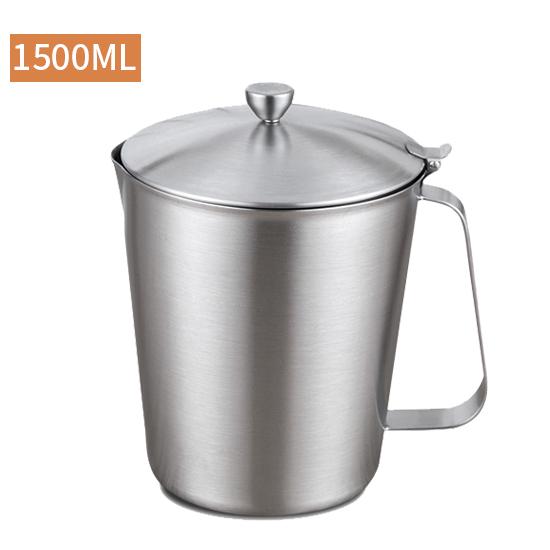 

Кувшин для вспенивания молока Fypo с крышкой, кофейные чашки из нержавеющей стали, питчер для эспрессо, крафт-кофе Barista, латте, кувшин для вспенивания молока