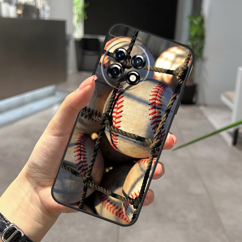 Love Baseball Sport Case For OnePlus Nord 5 CE 2 3 4 Lite N20 N30 OnePlus 15 R 13 12 11 10 Pro 10T 12R 13R Cover