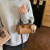 Vintage Style Pillowshaped Handheld Purse With Inner Pocket For Casual Outings