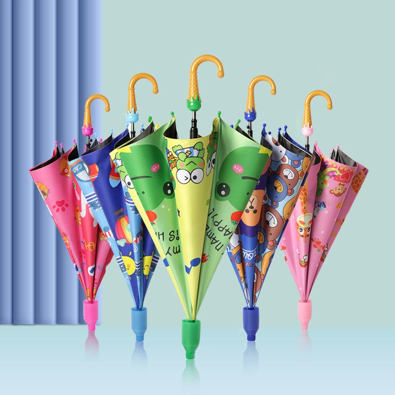 Umbrella Customized golf straight umbrella Weather and rain long-handled umbrella umbrella
