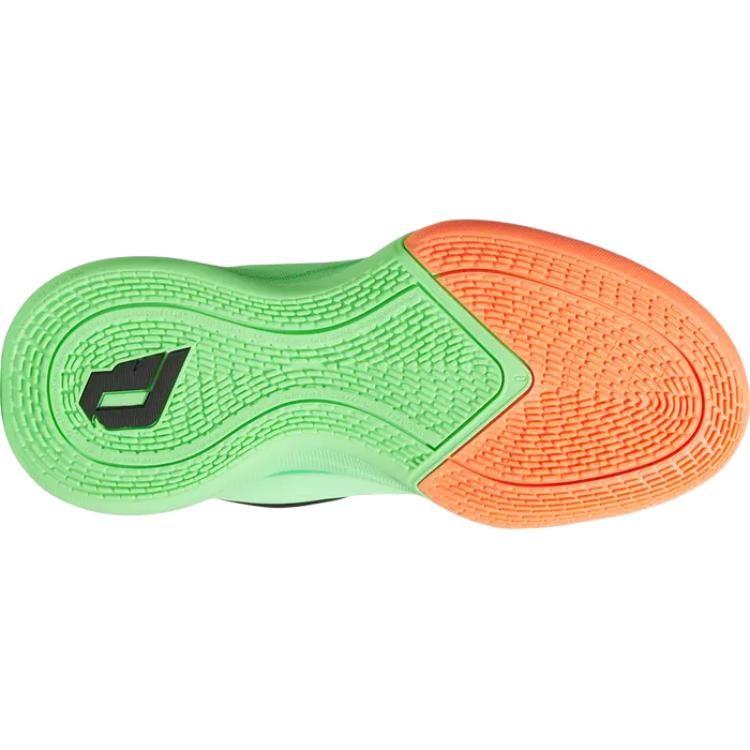 Adidas Dame 10 Slip Resistant Abrasion Resistant Low top Children's Basketball Shoes Green Black Unisex JP8635