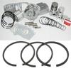 65mm Piston Ring Set - 3Pcs Standard Replacement for Air Compressor Pump