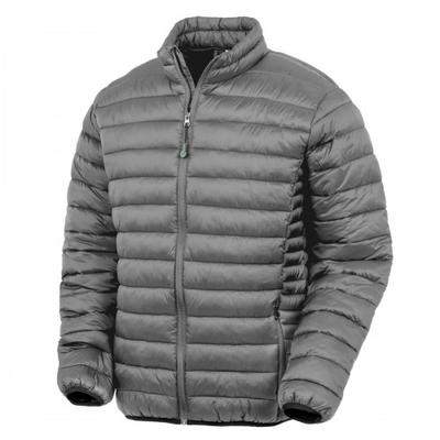 Ergebnis Echte Recycelte Herren Recycelte Gepolsterte Jacke