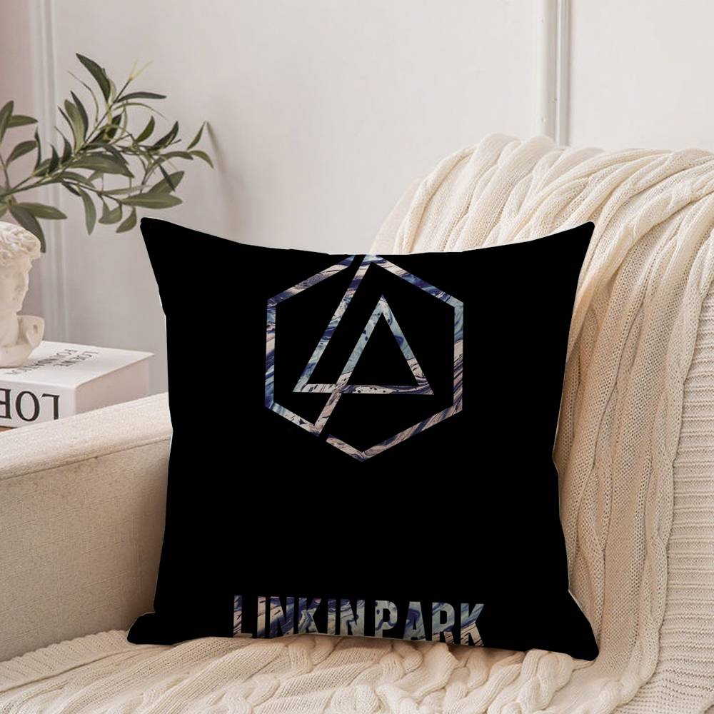 HOT-Band L-Linkin From Zero P-Park Pillow Case Home Decor Throw For Sofa Bed Car Room Decor Gift Idea