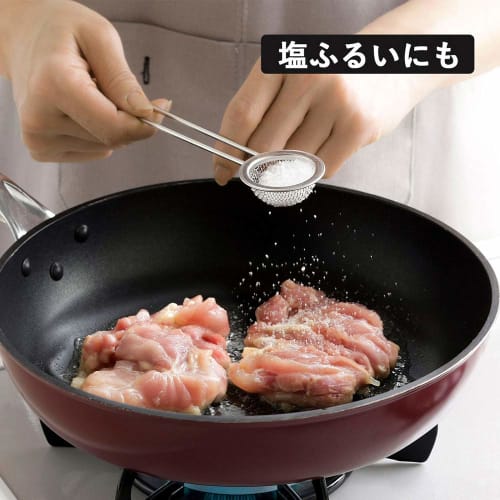 KOGU Coffee Flour Sifter/Powder Spoon [Made In Japan] Stainless Steel Dishwasher Safe Long Slim Design for Powdered Sugar, Cocoa Powder, Potato Starch