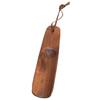 Solid Wood Long Handled Shoe Puller Hotel Supplies Walnut Color Shoe Lifting Device Home Shoe Wearing Device