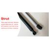 For NISSAN NAVARA D40 2004-2014 Tailgate Assist Slow Down Shock Strut Damper