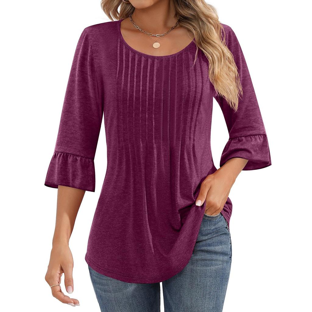 Tops For Women Dressy Casual  Shirts T Shirts Top