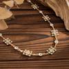 Vintage Geometric Square Diamond Splicing Waist Chain Women'S, Fashion Metal Body Chain Waist Chain