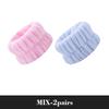 Wrist Washing Belt Soft Microfiber Towel Wristbands For Washing Face Water Absorption Prevent Wetness Wrist Washband