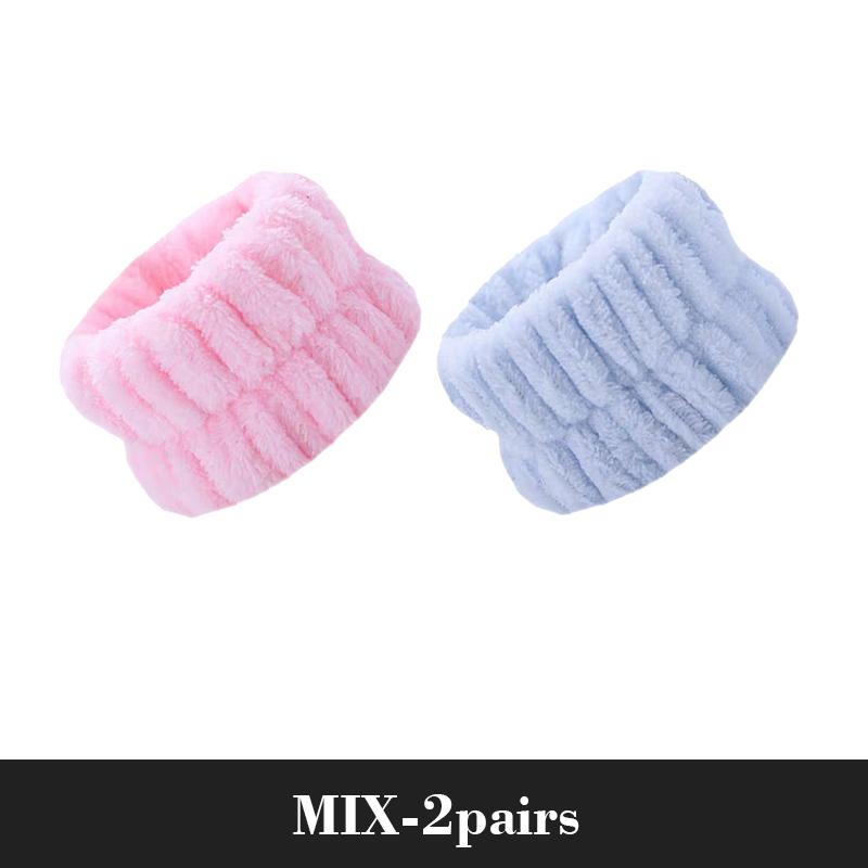 Wrist Washing Belt Soft Microfiber Towel Wristbands For Washing Face Water Absorption Prevent Wetness Wrist Washband