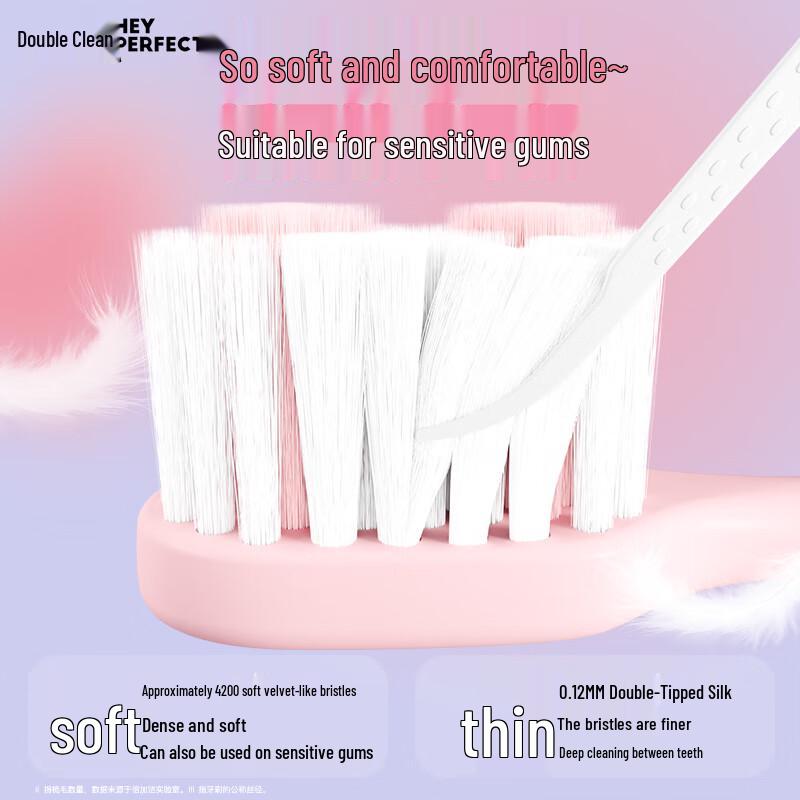 Puresmile Ultra-Soft Toothbrush for Sensitive Gums (6-Pack)