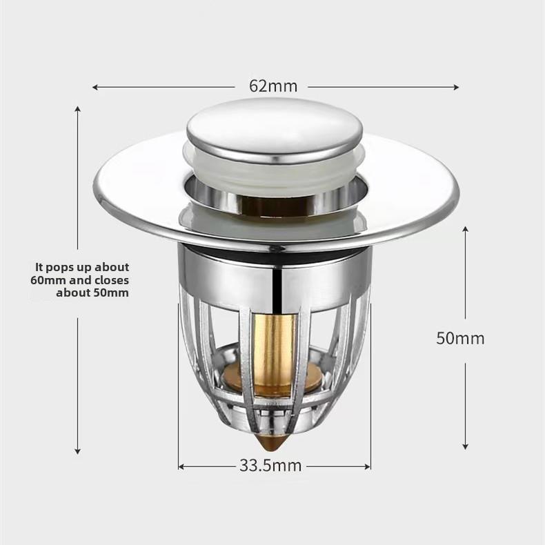 

Отскок дренажа: Сливной клапан, заглушка для раковины, пресс-фильтр, аксессуары для раковины Copper Bounce Core