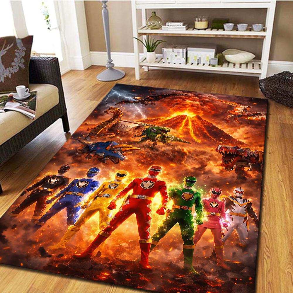 

Super Sentai Home Decor Carpet, Bedroom Floor Rug, Digital Printing Movie Mat, Play Mat -HYQ98 60x90cm