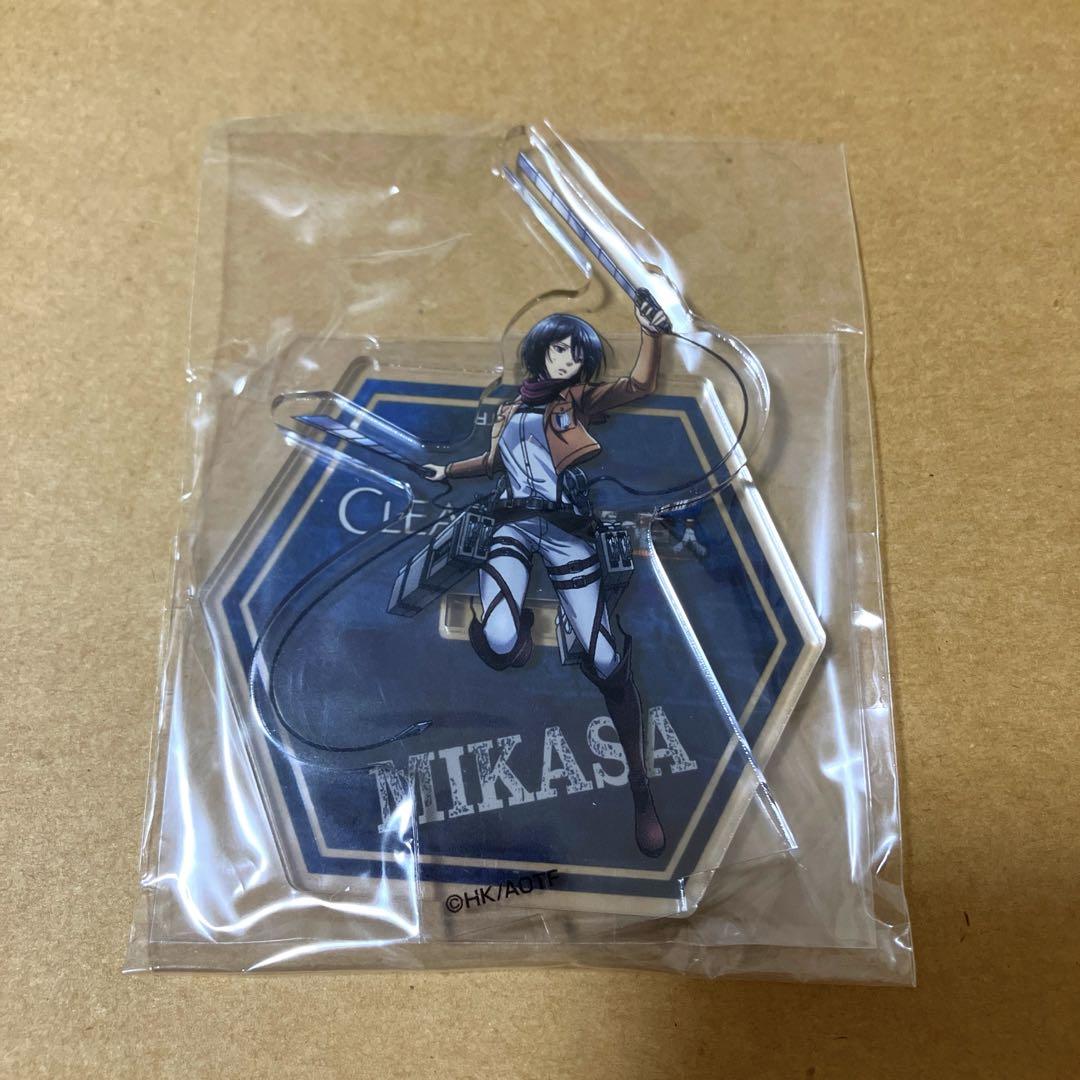 

[USED] Attack on Titan Mikasa CLEAR Winning Acrylic Stand