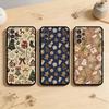 AAA Christmas Gingerbread Man Cartoon Phone Case For Samsung Galaxy A73,A72,A71,A70,A53,A52,A51,Others Soft Black Cover