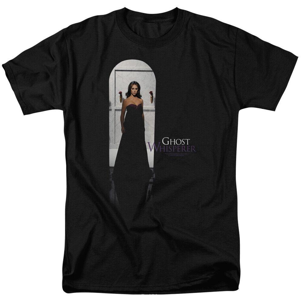 

26 Ghost Whisperer Doorway Logo T Shirt Mens Licensed Classic TV Show Black Unisex T-Shirt M