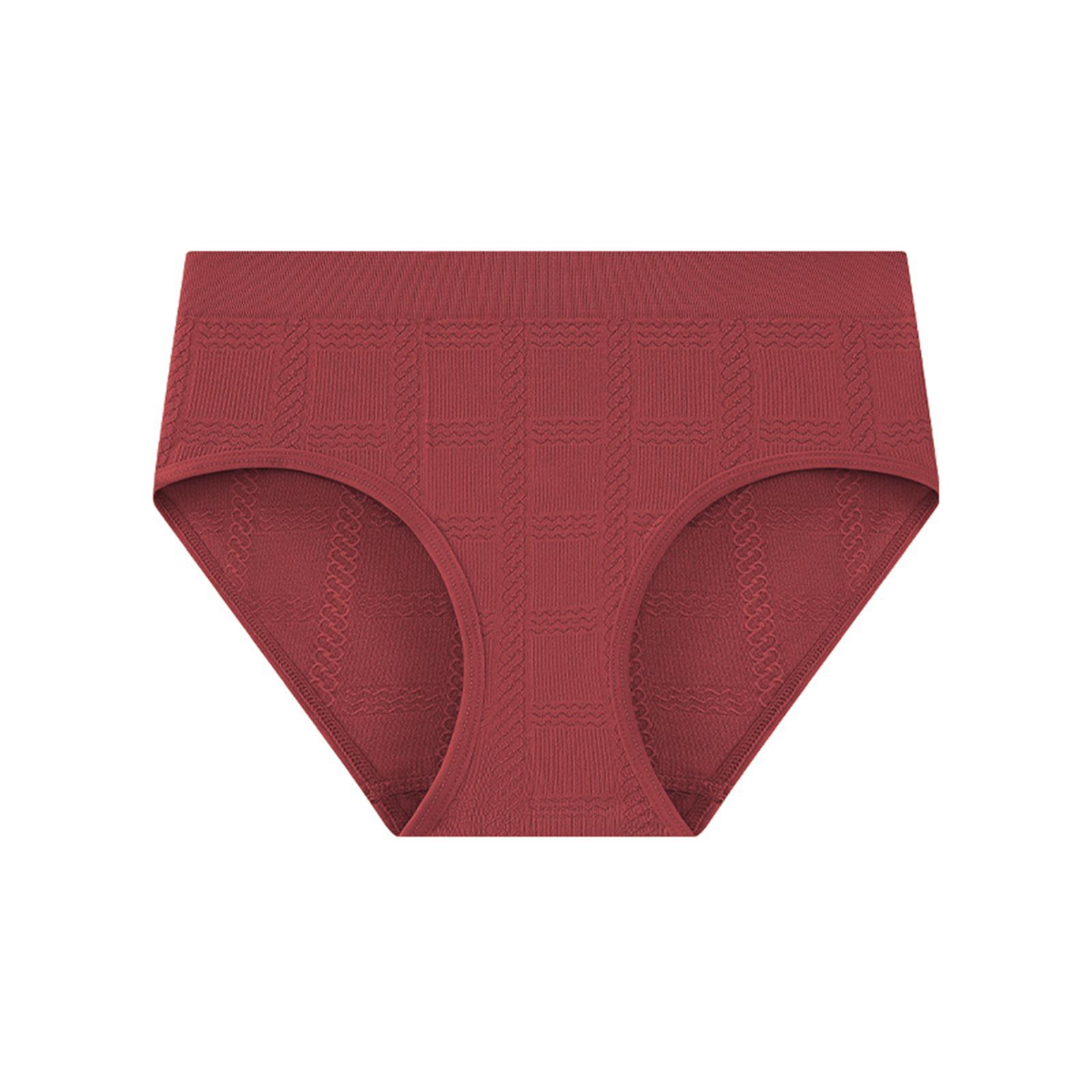 

Women s Seamless Plus Size Women s Underwear Mid Waist Breathable Underwear S