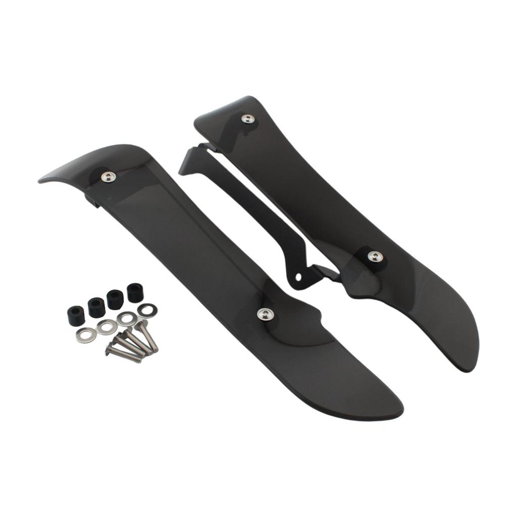 2Pcs Fairing Air Deflector Spare Parts Simple Installation Professional Motorcycle Side Winglet for BMW 2017-2024 K1600GT