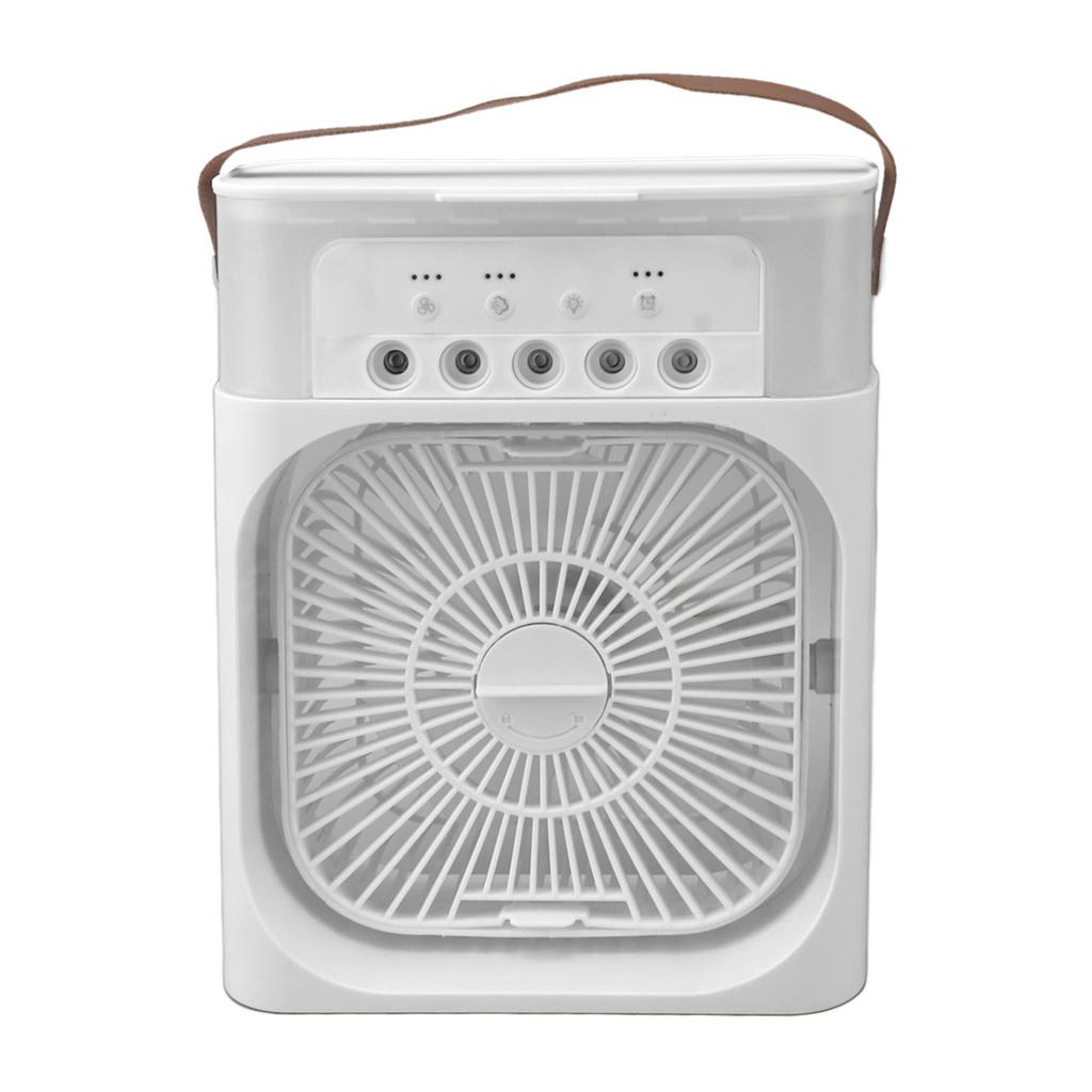 Desktop Spray Fan ABS Low Noise Operation Strong Wind USB Mini Desktop Spray Fan for Home Camping