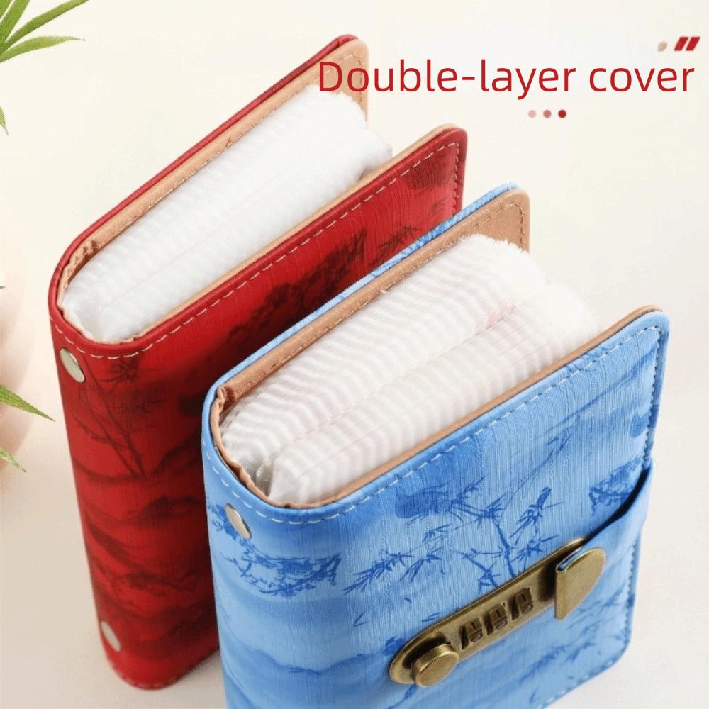 Waterproof Fixed Deposit Book Password Lock Budget Bill Planner Savings Challenge Binder  Daily